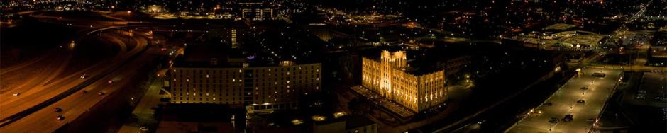 Creighton Hall drone photo